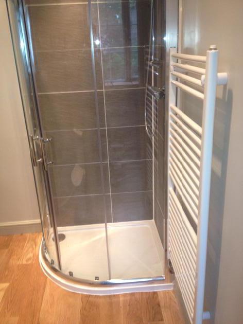 New shower room installed in Thorverton