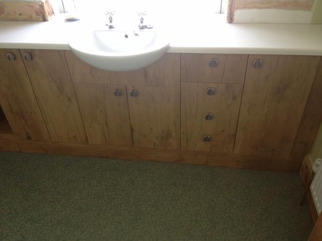 New sink fitted in Thorverton