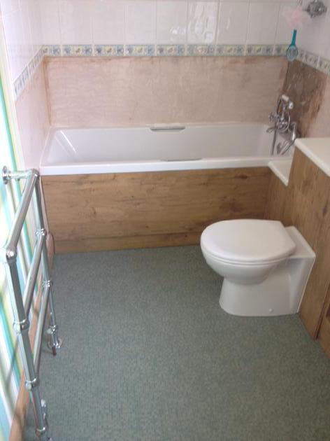 New bathroom fitted in Thorverton